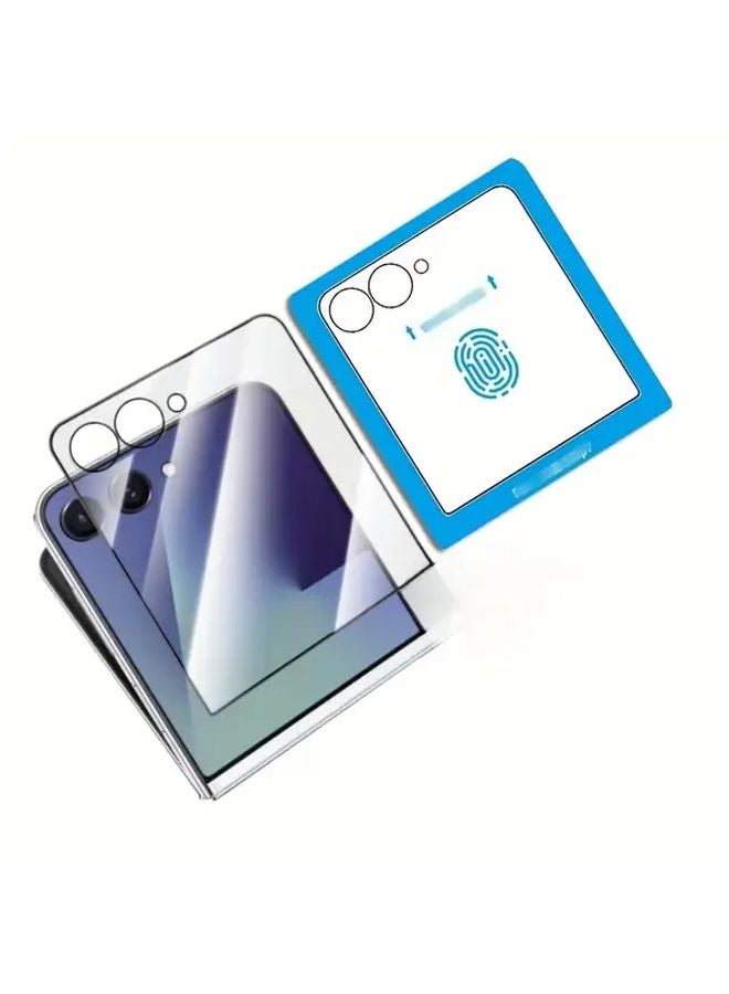 Samsung Galaxy Z Flip 6 Screen Protector Tempered Glass Film - Image 3